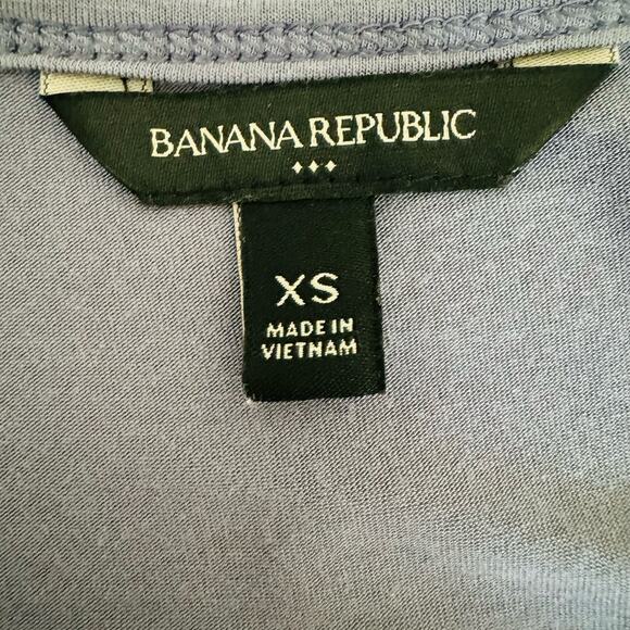 Banana Republic Womens Lace Smokey Blue Gray Sleeveless Tank Top Size XS - Picture 9 of 11